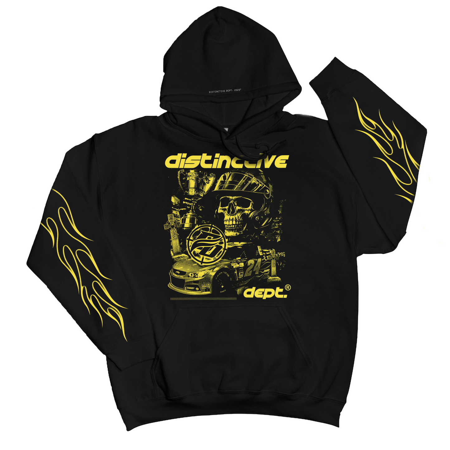 “Distinctive Death-Racer Hoodie”