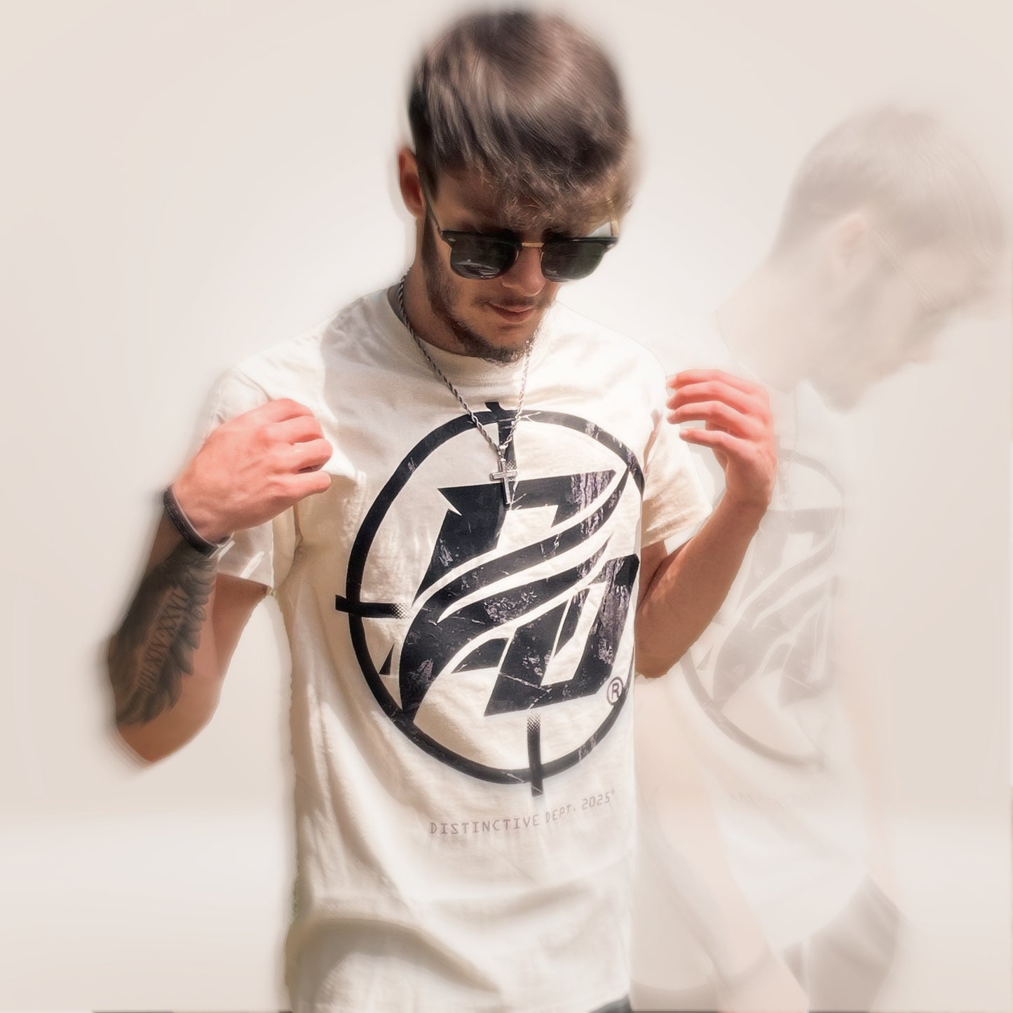 Distinctive “Dark Camo” T-shirt