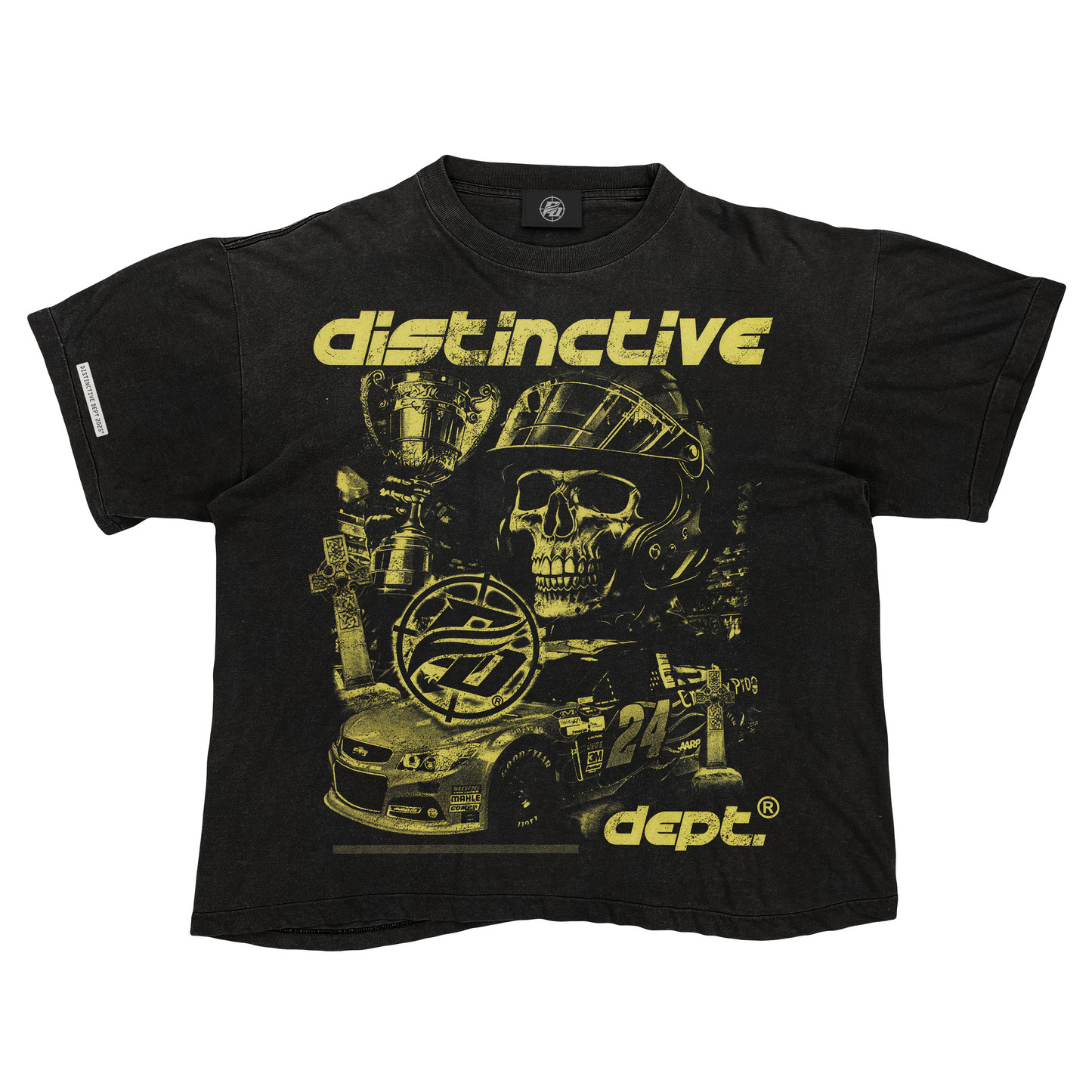 “Distinctive Death-Racer Tee”