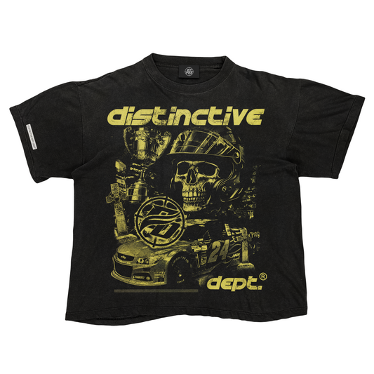 “Distinctive Death-Racer Tee”