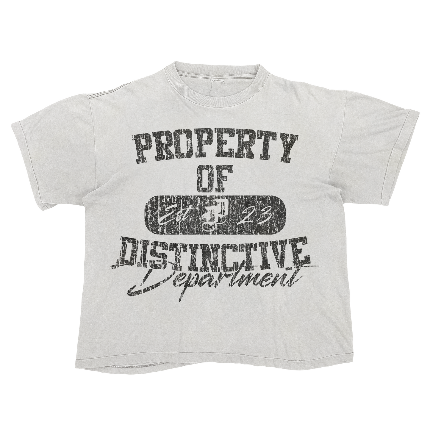 “Property of Distinctive Dept”